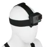 Ceinture de tête élastique réglable - support de montage de caméra - pour GoPro