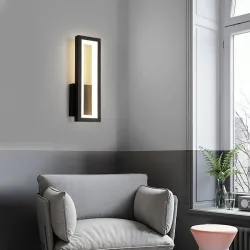 Applique moderne en acrylique - Applique murale LED - 16W