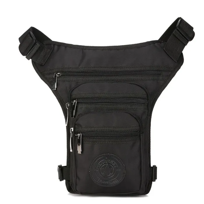 Petit sac tactique / militaire - avec ceinture / jambe / bandoulière - nylon