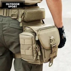 Sac multifonction tactique / militaire - avec ceinture jambe / taille - étanche