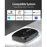 Commutateur KVM - USB 2.0 / 3.0 - pour Windows 10 / PC / clavier / souris / imprimante - partage / appairage