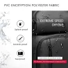 Sac à bandoulière pour ordinateur portable à la mode - sac à dos avec port de chargement USB - étanche