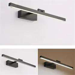 Lampe miroir de salle de bain moderne - murale - LED - étanche