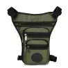 Petit sac tactique / militaire - avec ceinture / jambe / bandoulière - nylon