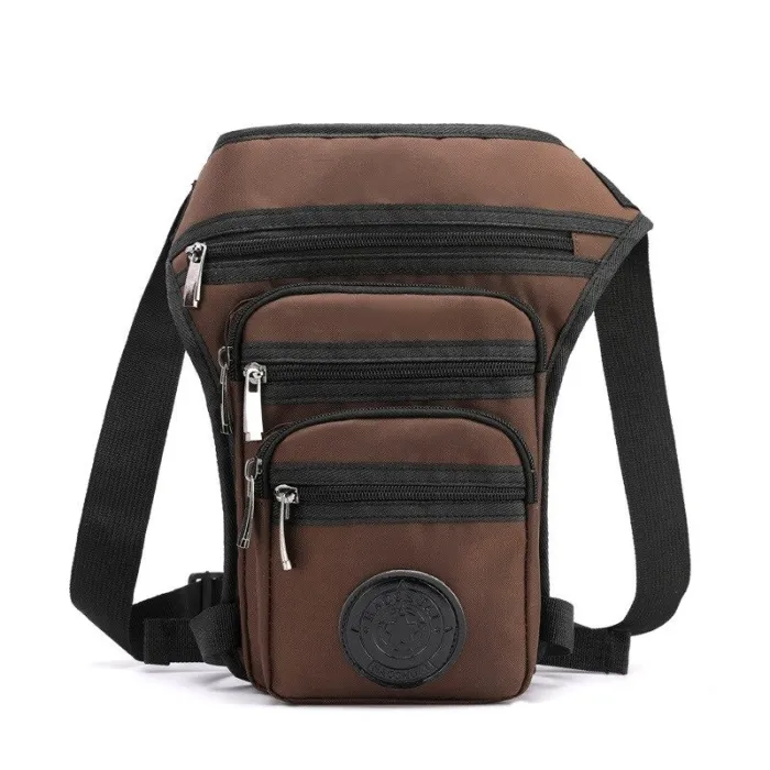 Petit sac tactique / militaire - avec ceinture / jambe / bandoulière - nylon