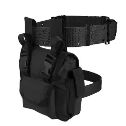 Sac de jambe tombant - avec ceinture / ceinture d'épaule - étanche - type militaire / tactique
