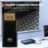 Convertisseur DP vers HDMI - adaptateur - 4K - pour PC / TV / projecteurs