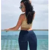 Jeans sexy - pantalon skinny - avec taille basse / push up