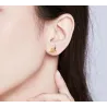 Banana shaped stud earrings - 925 sterling silverEarrings