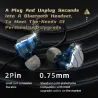 QKZ ZXN - high resolution earphones - in-ear wired headset - dual magnet - 2 Pin - 1DDEar- & Headphones