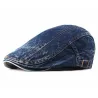 Casquette en jean classique - visière style bec de canard