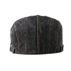 Casquette en jean classique - visière style bec de canard