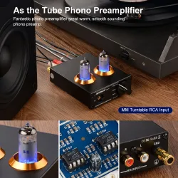 AIYIMA - 6A2 - HiFi vacuum tube - MM phono preamplifier - DIY - 12VAmplifiers