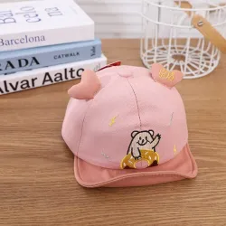 Casquette de baseball enfant - motif ours cartoon