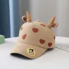 Casquette de baseball pour enfants - avec bande dessinée vache / cornes