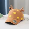 Casquette de baseball pour enfants - avec bande dessinée vache / cornes
