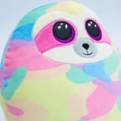 Oreiller en peluche doux - peluche gros yeux