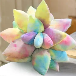 Oreiller décoratif en peluche - cactus succulent