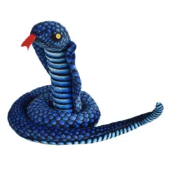 Oreiller en forme de cobra - peluche