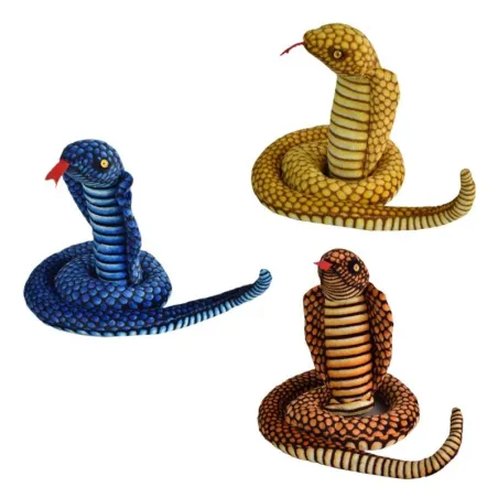 Oreiller en forme de cobra - peluche