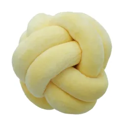 Oreiller boule noeud - style nordique - 18cm