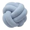 Oreiller boule noeud - style nordique - 18cm