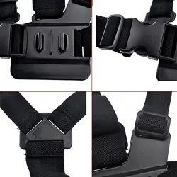 Support de poitrine - harnais - sangle - pour GoPro