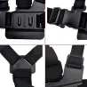 Support de poitrine - harnais - sangle - pour GoPro