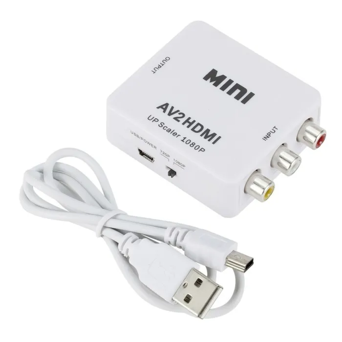 AV to HDMI AV2HDMI converter adapter 1080pSplitters