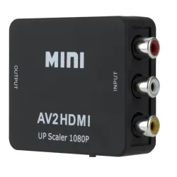 AV to HDMI AV2HDMI converter adapter 1080pSplitters