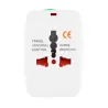 Adaptateur de prise de voyage universel - UK/US/AU/EU