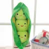 Jouet en forme de pois avec boules - étui à crayons en peluche