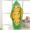 Jouet en forme de pois avec boules - étui à crayons en peluche
