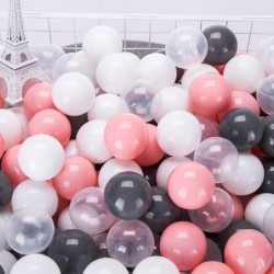 Balles colorées en plastique souple - pour piscines d'eau / tentes de jeu - 50 pièces - 100 pièces