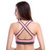 Soutien-gorge de sport sans armatures - haut avec coussinets amovibles