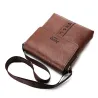 Petit sac à bandoulière élégant - cuir souple