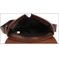 Petit sac à bandoulière élégant - cuir souple