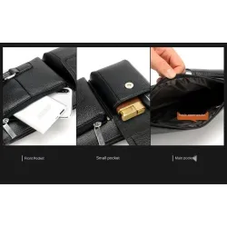 Multifunctional shoulder / waist bag - a small wallet - with zippers / pocketsBags