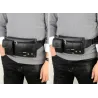 Sac à bandoulière/taille multifonctionnel - un petit portefeuille - avec fermetures éclair/poches