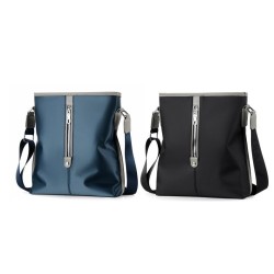 Fashionable shoulder bag - leather - waterproof - unisexBags