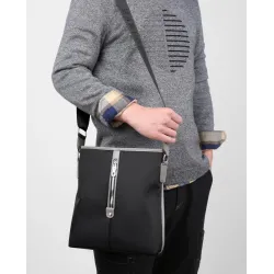 Sac à bandoulière à la mode - cuir - imperméable - unisexe