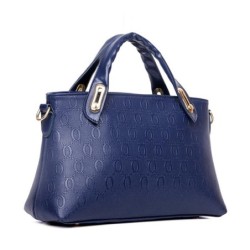 Fashionable leather bags - big handbag / shoulder bag / clutch bag / wallet - 4 pieces setSets