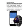 LIGE - montre intelligente de luxe - écran tactile plein cercle - Bluetooth - tension artérielle - étanche