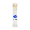 Derma roller - pointes en titane - micro-aiguille 0,25 mm - or - réutilisable