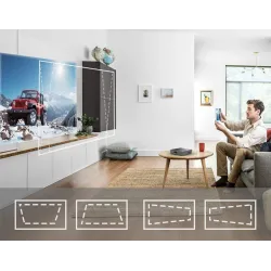 WZATCO S5 - mini projecteur 3D DLP - 4K - 5G - WIFI - Smart Android 9 - full HD - 1080P