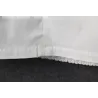 Élégant chemisier blanc à manches longues - dentelle évidée