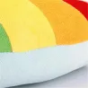 Arc-en-ciel - coeur - nuages - coussin