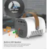 AAO YG230 - mini projecteur - 1080P - WiFi - multi écran - avec enceinte