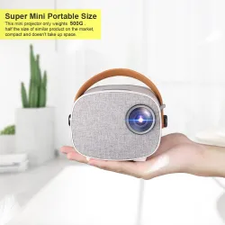 AAO YG230 - mini projecteur - 1080P - WiFi - multi écran - avec enceinte