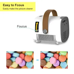AAO YG230 - mini projecteur - 1080P - WiFi - multi écran - avec enceinte